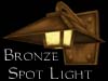 Bronze Spot Lamp, Bronze Wall Lamp - updated